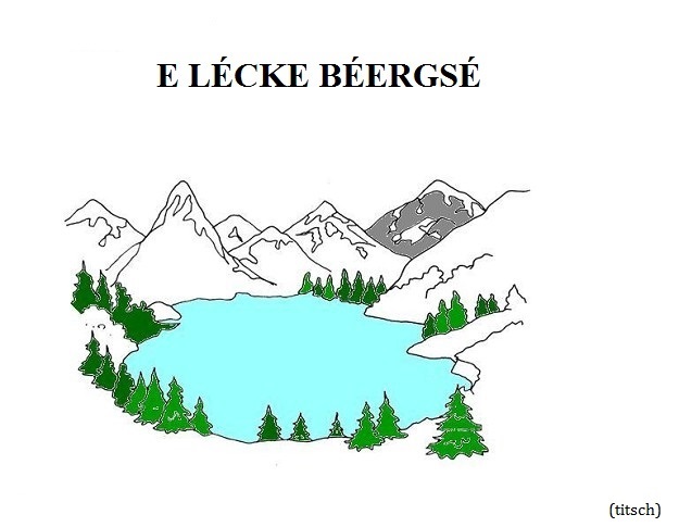 Bild anzeigen Bergsee