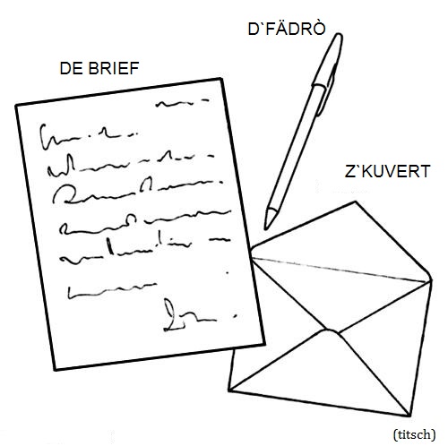 Visualizza immagine lettera busta penna
