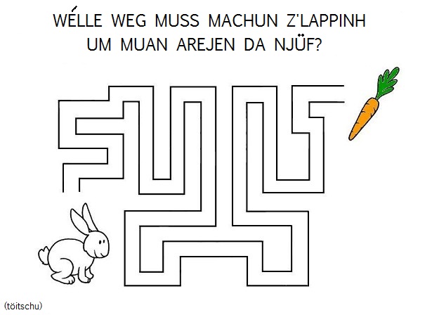 Visualizza immagine coniglio labirinto