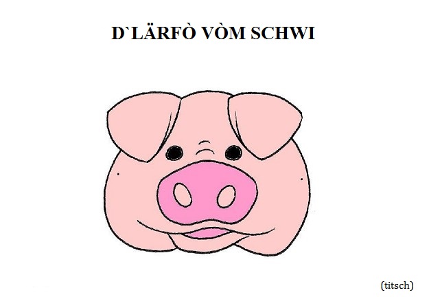 Bild anzeigen Schwein - Maske