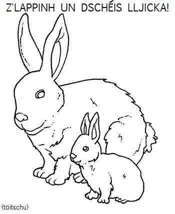 Visualizza immagine mamma coniglio