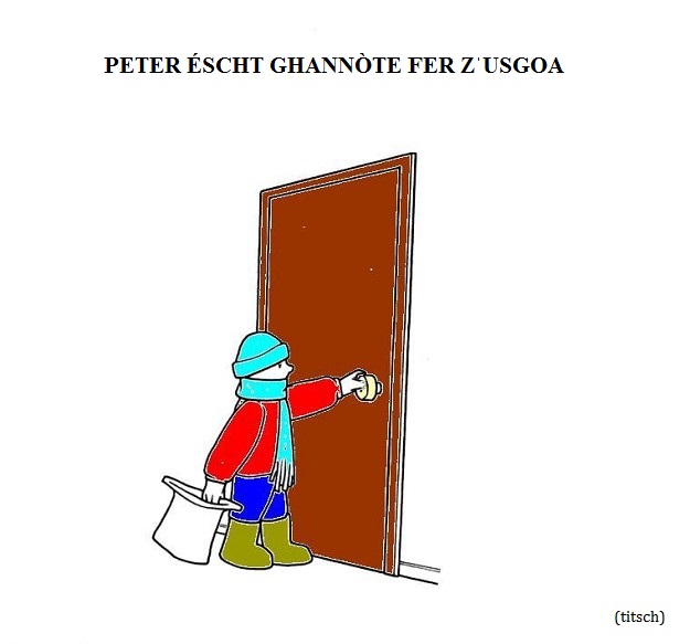 Bild anzeigen Peter geht raus